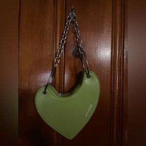 Green Heart Shaped Purse